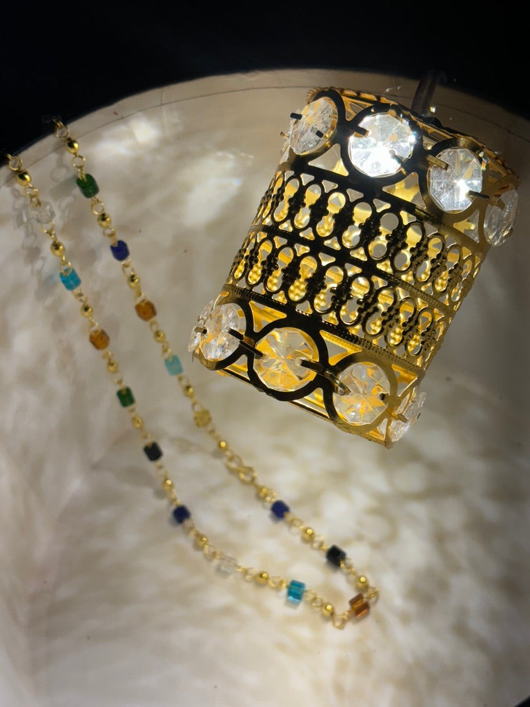 MULTICOLOUR BEADS CHAIN