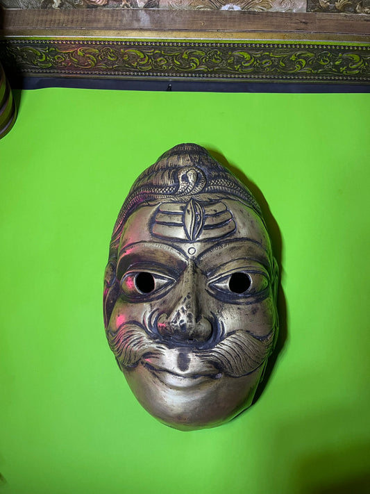 Z .ANTIQUE FORM BRASS MIX METAL MASK