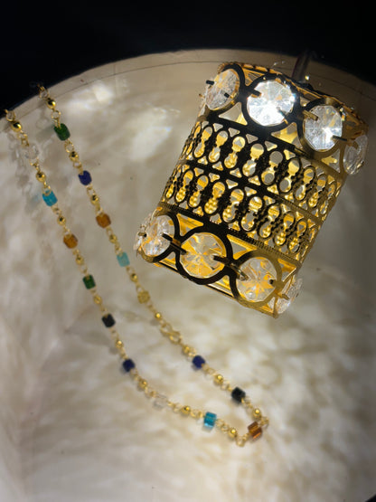 MULTICOLOUR BEADS CHAIN