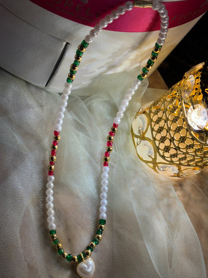 MULTICOLOUR PEARL MALA