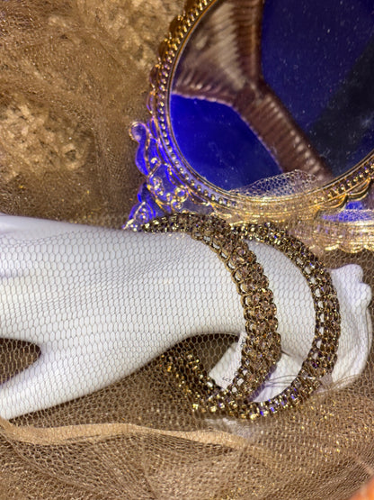 Golden design kada in traditional pattern