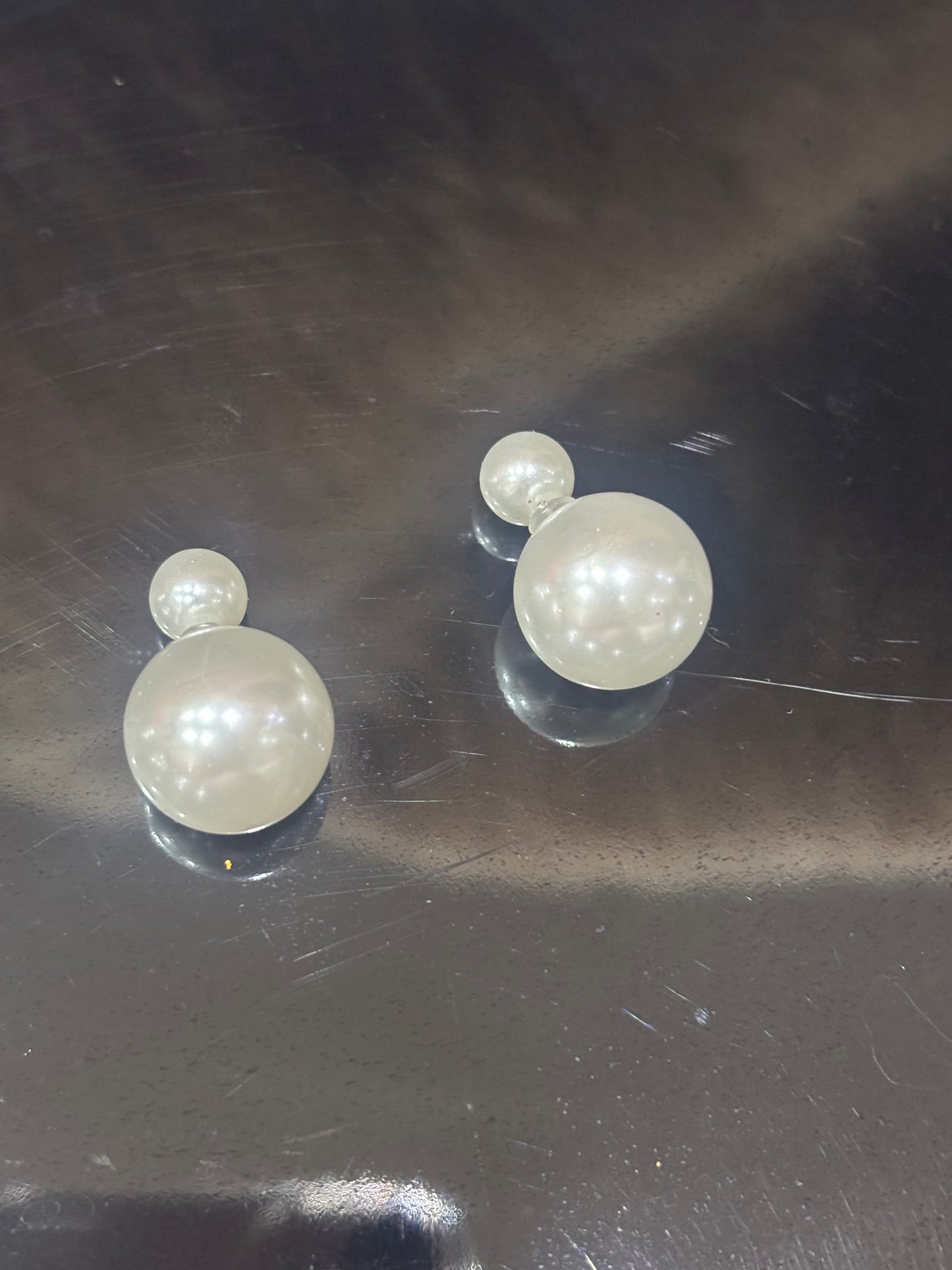 DUAL WAY USE VERY BEAUTIFUL PEARL EARRING